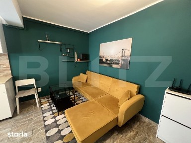 Apartament o camera, 40 mp, zona Stejarului