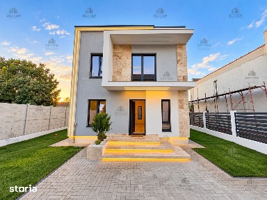 Vila P+1E Comuna Berceni - 4 Camere - 3 Bai - Finisaje Moderne