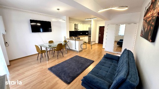Apartament modern 2 camere 52mp,2 balcoane, parcare, Borhanci