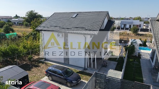 VILA INDIVIDUALA MOBILATA SI UTILATA -4 CAMERE-TEREN 621 MP