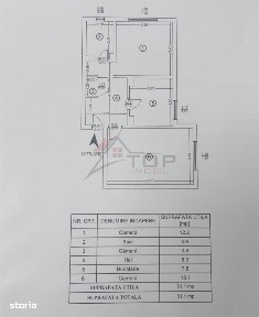 Apartament 2 camere decomandat, parter inalt- Nicolina