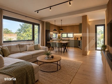 Apartament 4 camere pe 2 niveluri, 100 mp cu gradina, complex nou