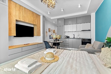 Studio premium de vânzare AXXIS Resort Mamaia Nord Prima linie la mare