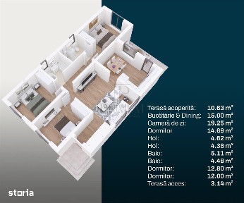 Casa individuala - toate utilitatile - teren generos