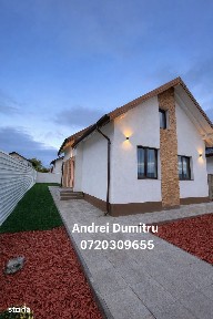 Casă individuală 4 camere, 135 mp, teren 410 mp, ansamblu nou Berceni