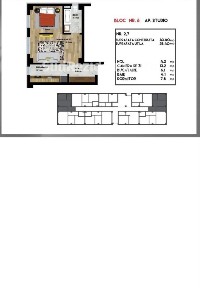 PROPRIETAR | Studio 2 Camere (Dormitor Separat) - 35,4 mp Utili - Drumul Jilavei, Sec. 4
