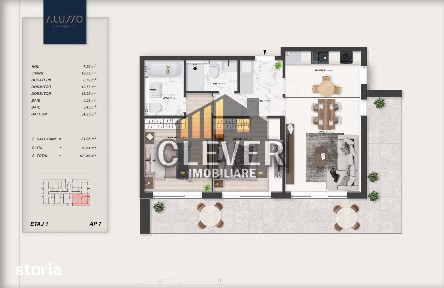 Alusso 3 camere premium 103 mp Metrou Teclu, Pallady Comision 0%