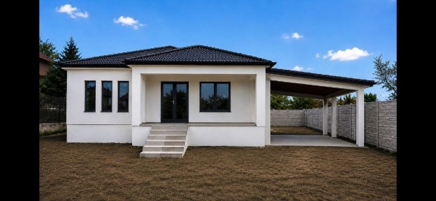 Casa noua, 4 camere, teren 613 mp, zona Oncea