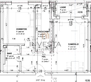Apartament 2 camere de 61.95 mp, Constructie Premium, Andrei Muresanu!