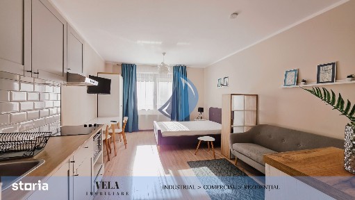 Studio semicentral, mobilat/utilat, zona excelenta
