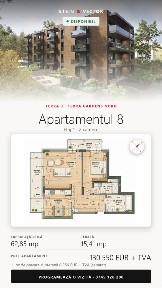 Apartament 3 camere - Terra Gardens Nord