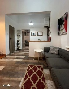 Apartament 2 camere, 2 bai, mobilat, utilat, 55mp, zona Centrala.