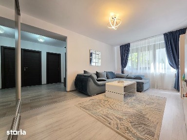 Apartament cu 2 camere cu GRADINA COMPLET MOBILAT