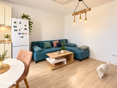 Apartament 2 camere, complet mobilat și utilat, cu parcare inclusă -