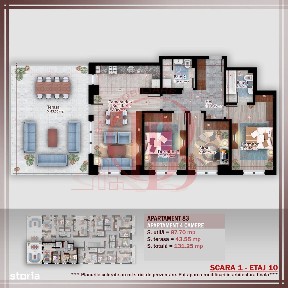 Apartament 4 camere cu terasa Titan Pallady Metrou Nicolae Teclu