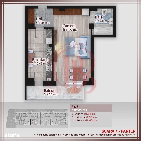 Garsoniera Spatioasa-Compartimentare Ideala-Theodor Pallady