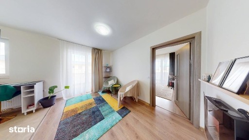 Apartament cu 2 camere și terasă de 40 mp, parcare și boxă - Turnisor