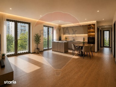 Apartament cu 4 camere (terasa 104 mp) de vânzare - zona semicentrală