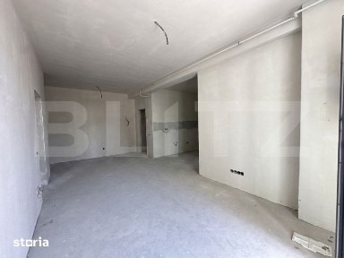 Apartament nou cu C.F., 2 camere, 56 mp utili, terasa, Marasti