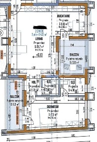 Apartament cu 2 camere constructie noua in cartierul Intre Lacuri
