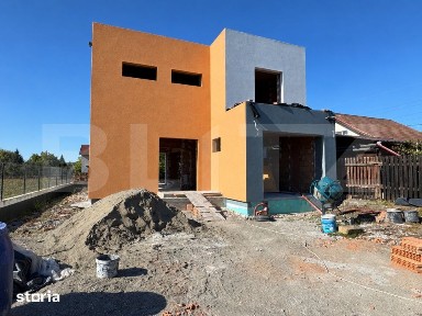 Casa individuala, 118 mp + teren de 380 mp, zona Santana de Mures