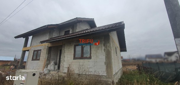 Casa noua P+M 450 mp teren zona in plina dezvoltare
