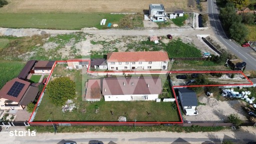 Casa cu teren generos de 1.961 mp si dubla deschidere stradala Stupini