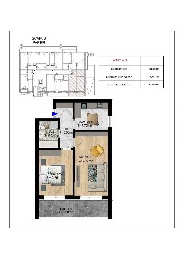 Apartament Spectaculos 2 camere Decomandat Finalizat Metrou Tecly
