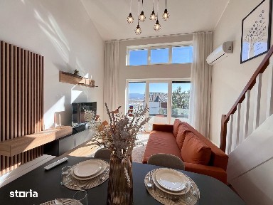 Penthouse 4 camere-terasa panoramica- mobilat si utilat ultramodern