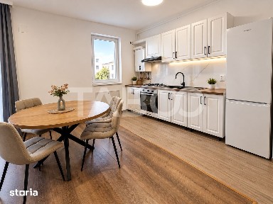 Apartament 2 camere de inchiriat etaj 1 lift balcon parcare D. Stanca