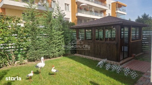 Ap 3 cam parter cu gradina Adora mobilat utilat