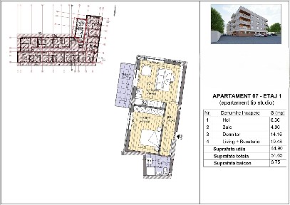 Studio modern în Popești-Leordeni | Agnes X | Bloc nou | Comision 0%