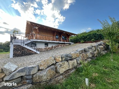 Vila din busteni DE INCHIRIAT - Lisnau, 30km de Brasov