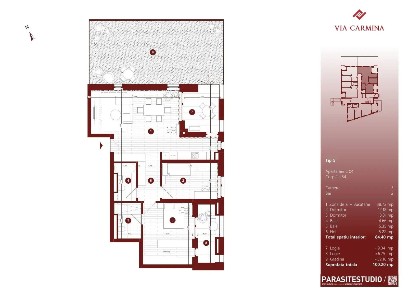 Apartament 3 camere, 84.6 mp - Via Carmina Domus S4