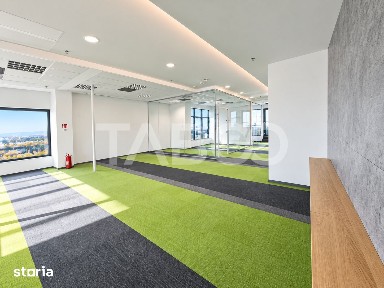 Spatiu de birouri de inchiriat - etaj privat spatios priveliste