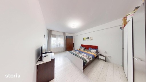 Apartament cu 3 camere, parcare subterană și balcon