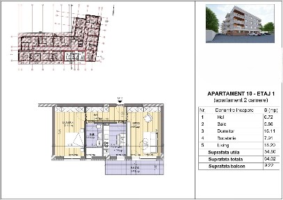 Apartament 2 camere Popești-Leordeni | Bloc nou | 2027 | Comision 0%