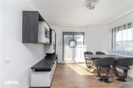 2 camere decomandate, 62 mp + 16 mp terase | Parcare | Borhanci