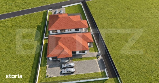 Casa moderna pe un singur nivel - Jelna