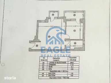 South Side Veterani - 2 Camere nemobilat cu 2 balcoane