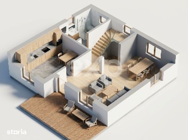 TVA inclus | Casa Moderna cu 4 camere in Trivale | Ansamblu Rezidentia