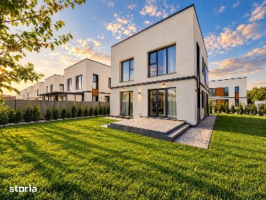 Vilă modernă lângă Pădurea Tunari | Piscină & Panouri Fotovoltaice
