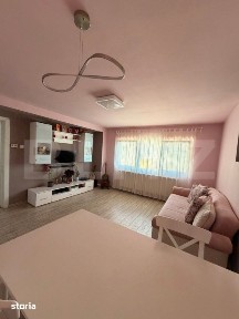 Apartament modern cu 3 camere, 2 bai si curte