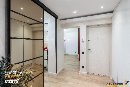 Apartament cu 2 camere, amenajat de designer, cu un concept interior e