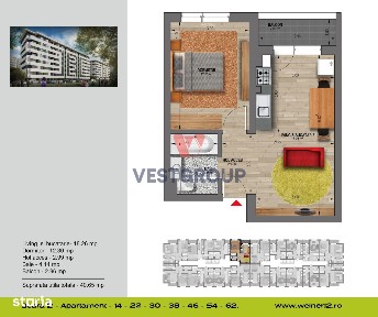 Apartament 2 Camere Weiner Residence Militari Direct Dezvoltator VEST