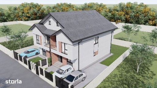 Casa tip duplex, 4 camere, Teren 250mp, Toate Utilitatile Comision 0