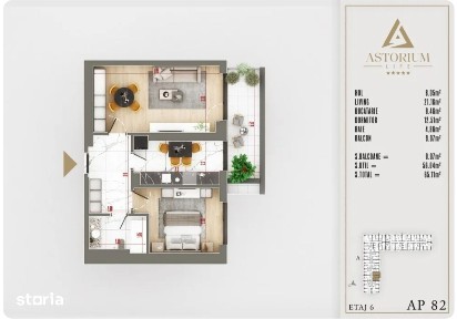 AP. 2CAM. (DRESSING DORMITOR) / BLOC FINALIZAT. ASTORIUM LIFE!