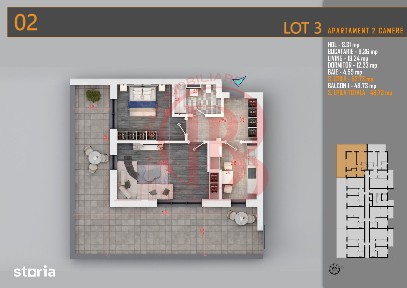 Apartament 2 camere cu terasa Titan-Pallady-Metrou Teclu