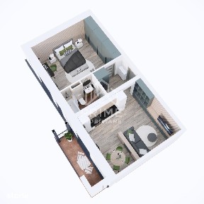 Apartament de vanzare | 2 camere | 47 mp utili