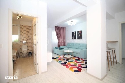 Pet friendly! Apartament 2 camere 50mp, Mall Moldova, CT, AC + PARCARE